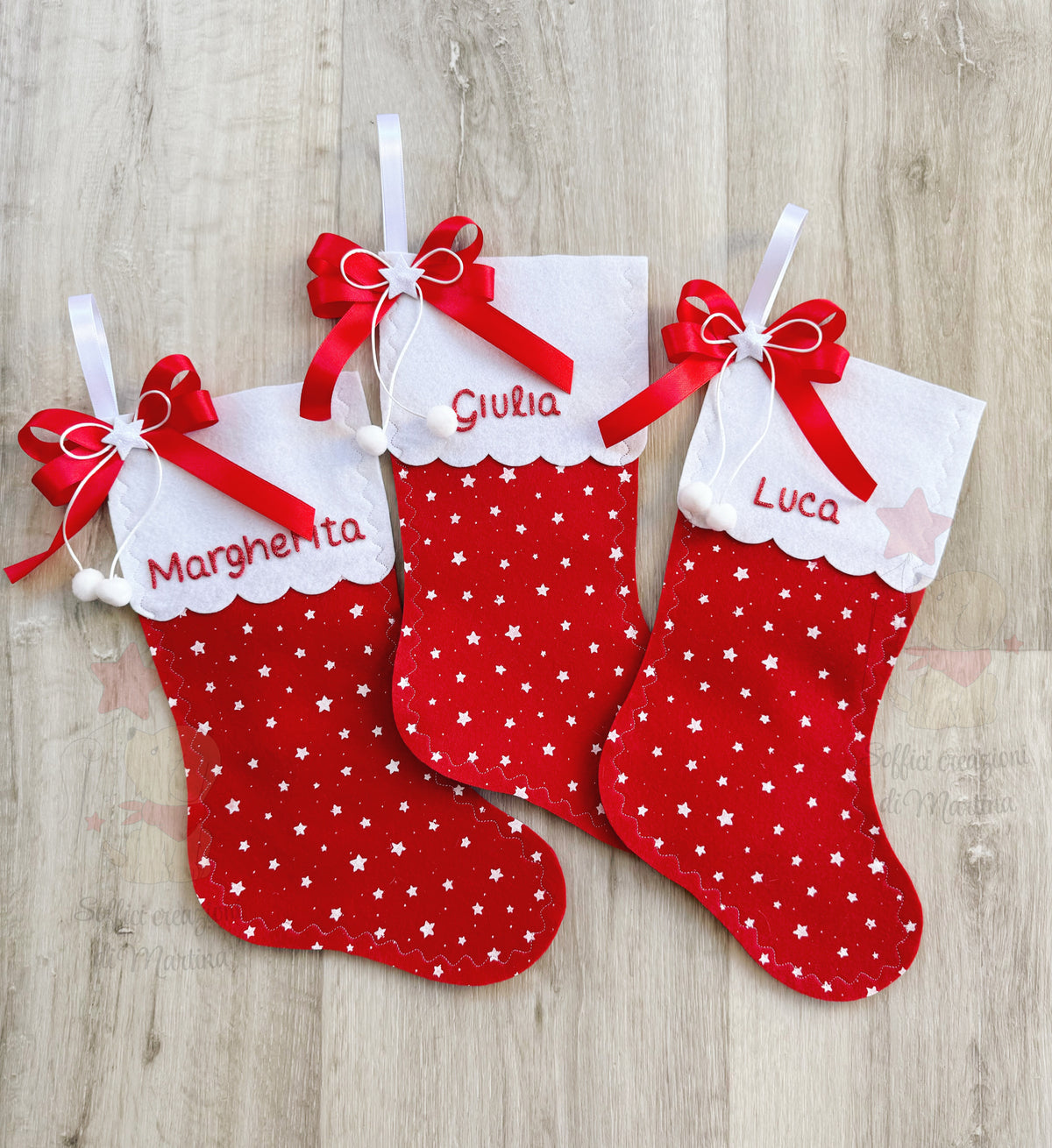 Calza Befana personalizzata