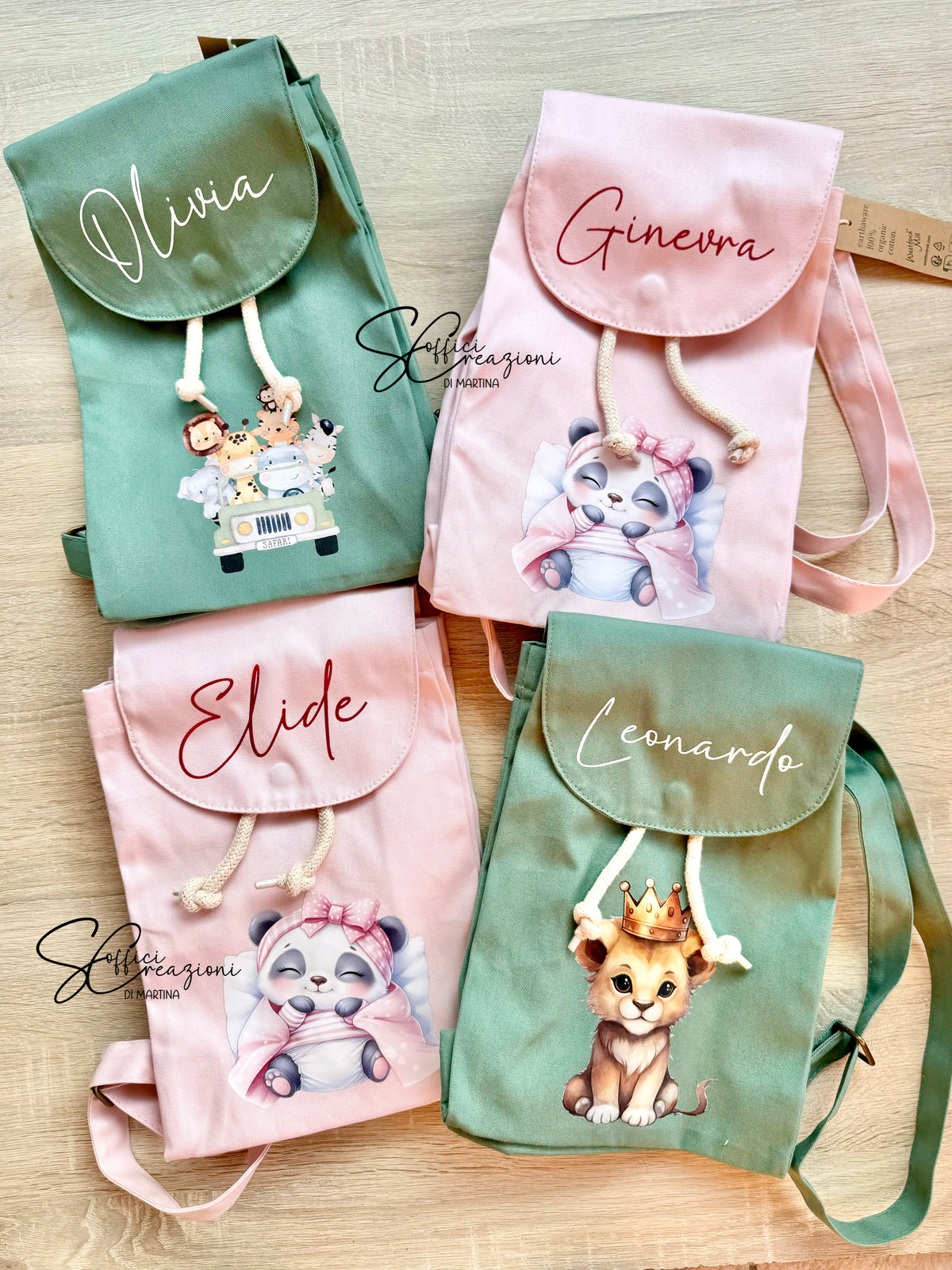 Zaino bambino/a personalizzato
