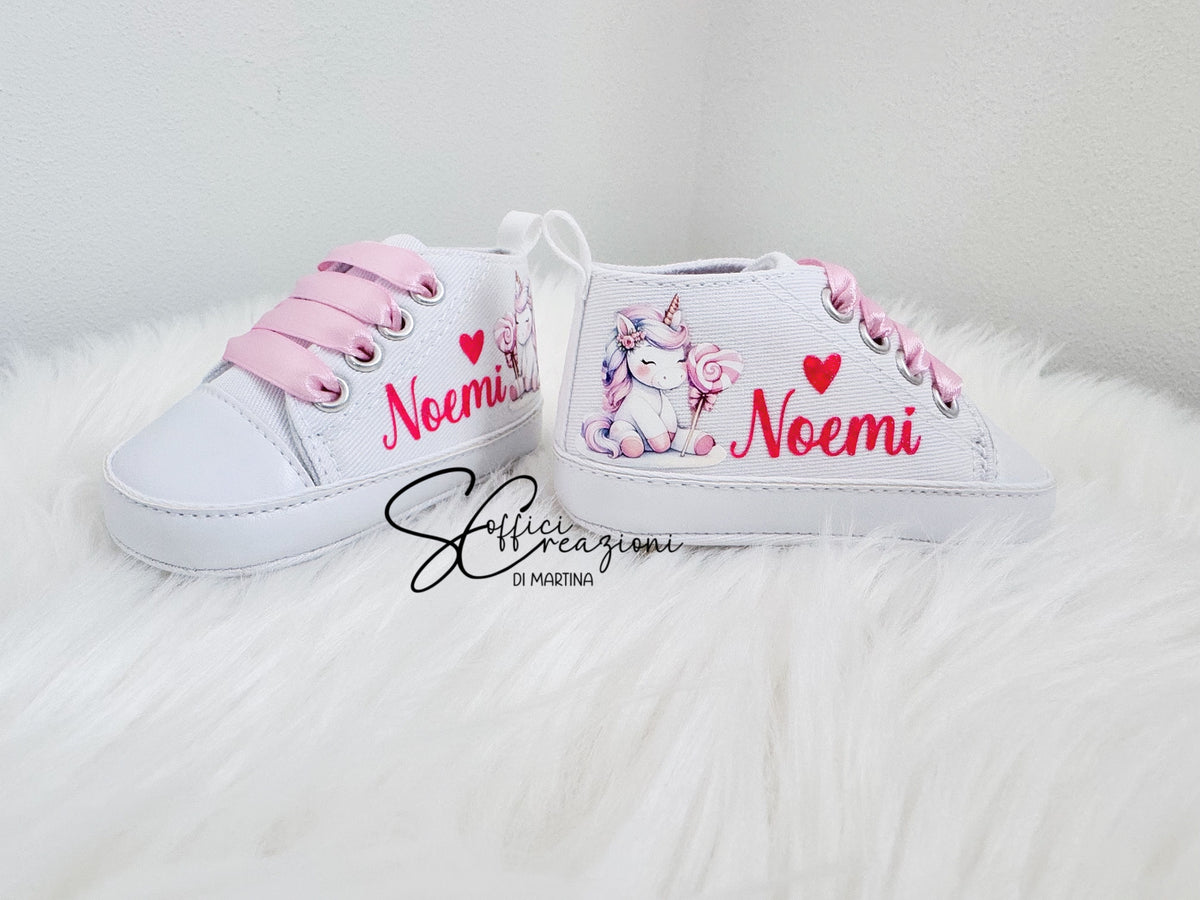 Scarpe neonato personalizzate