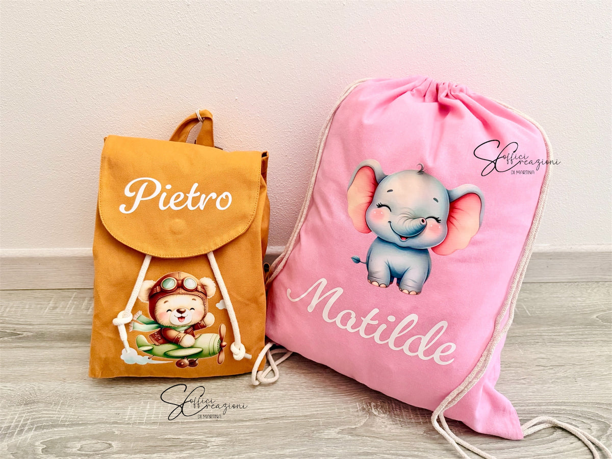 Zaino bambino/a personalizzato
