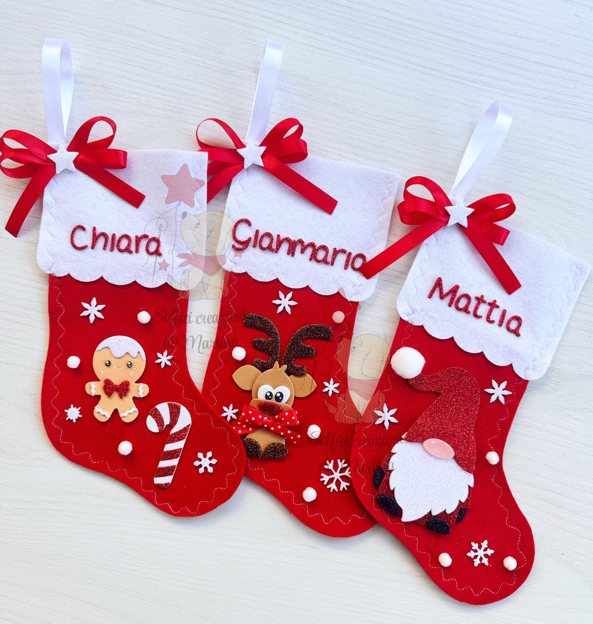Calza Befana personalizzata
