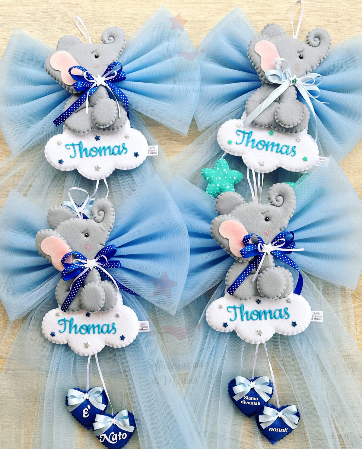 Classic Elephant model birth bow