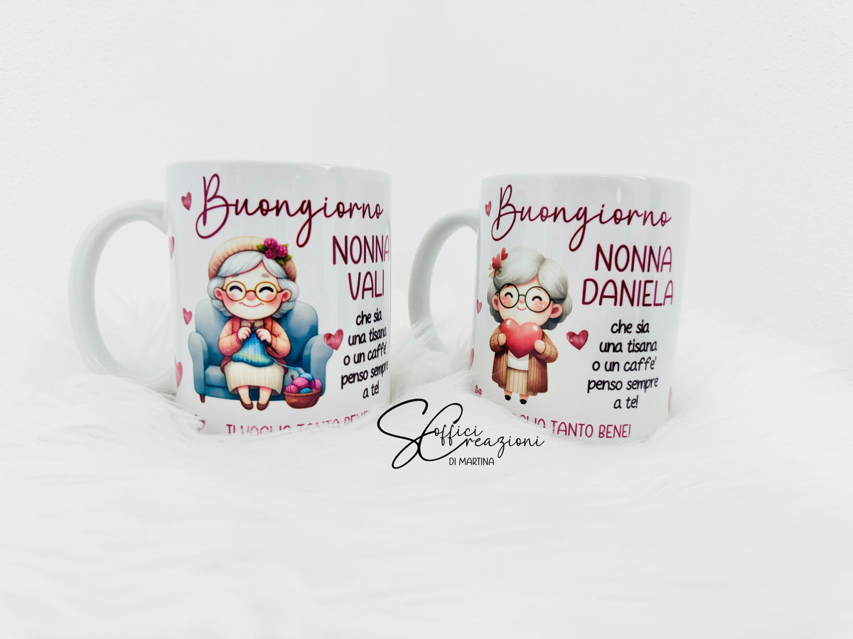 Tazza personalizzata nonni
