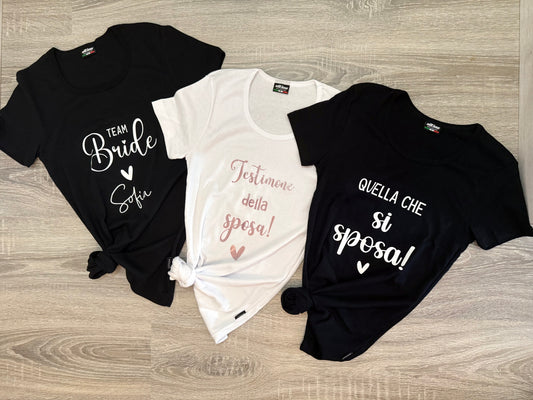 T-shirt addio al nubilato