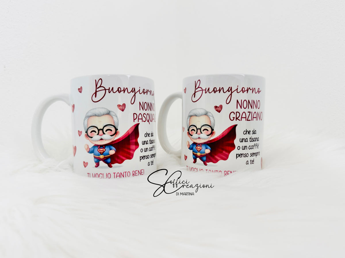 Tazza personalizzata nonni