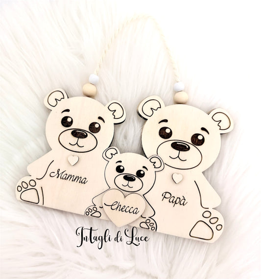 The Bears Family personalizzata