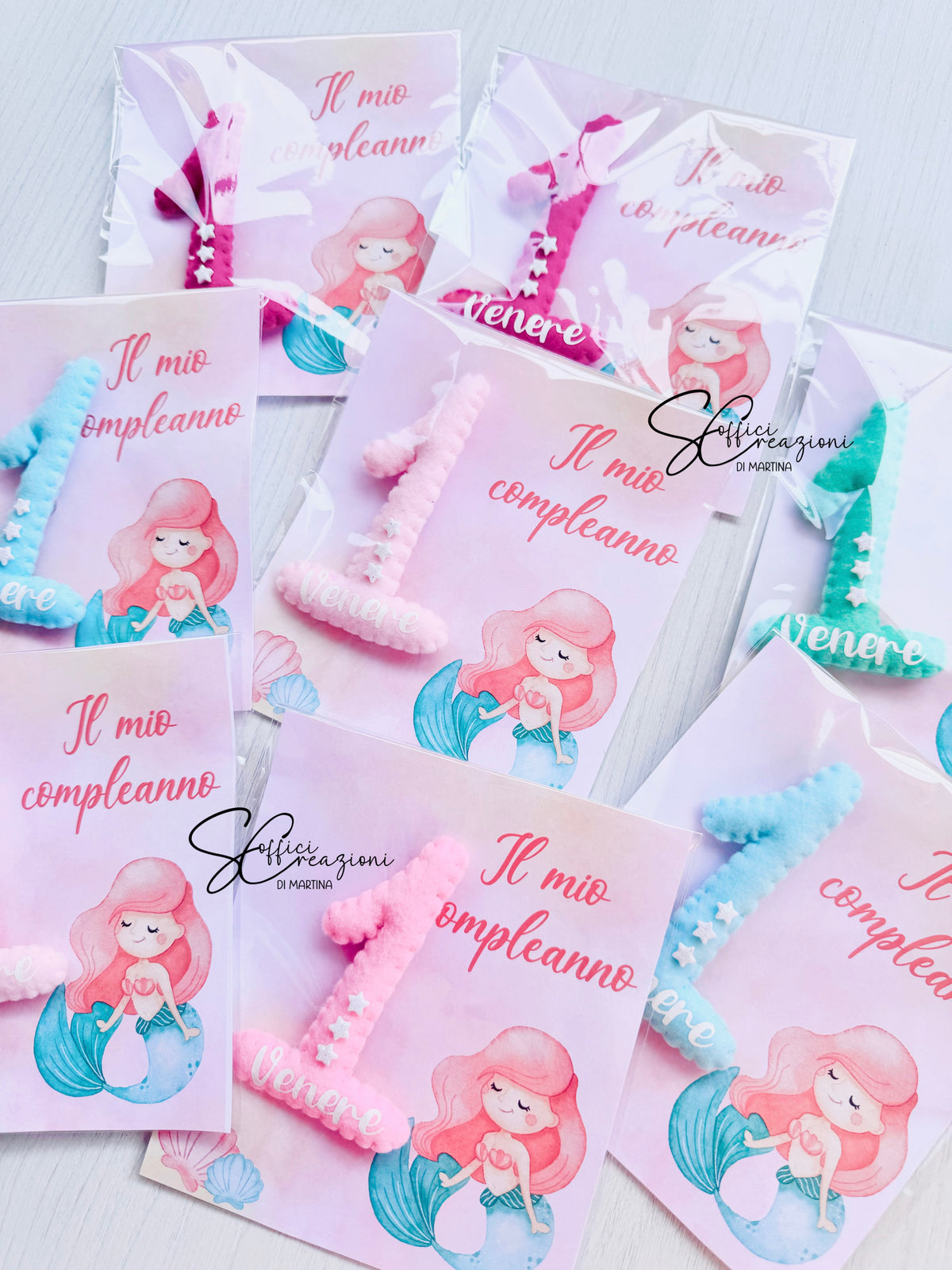 Birthday number favors