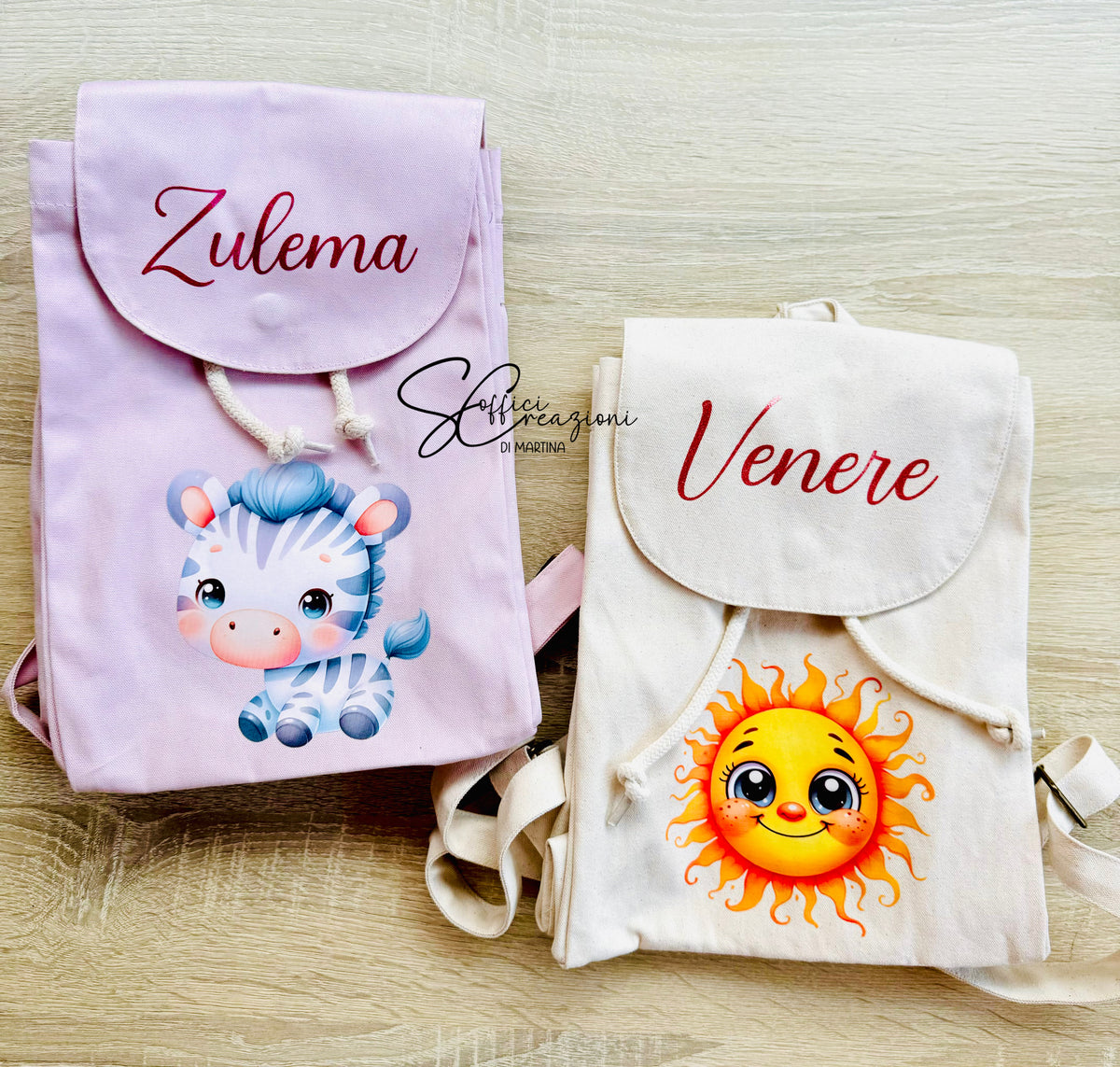 Zaino bambino/a personalizzato
