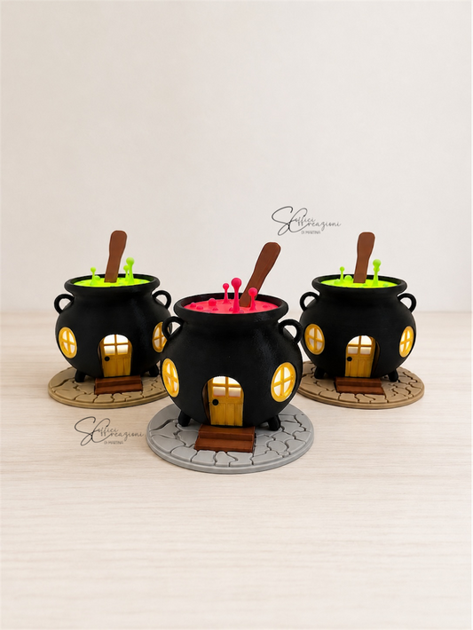 Calderone casetta con luce