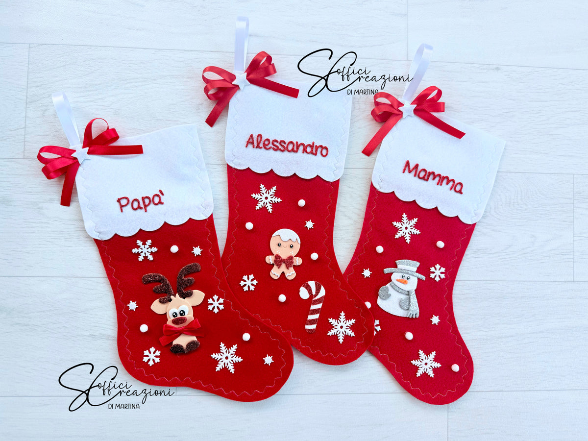 Calza Befana personalizzata