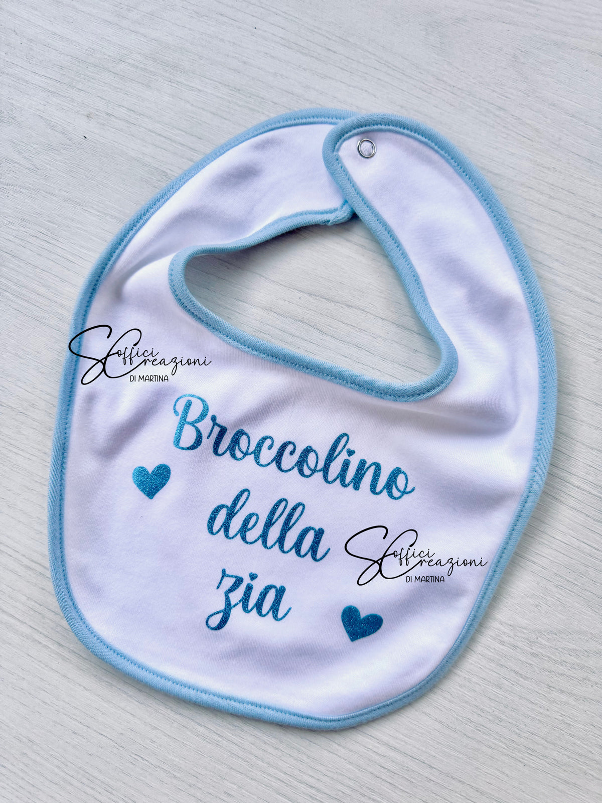 Bavaglino/bavetta personalizzato