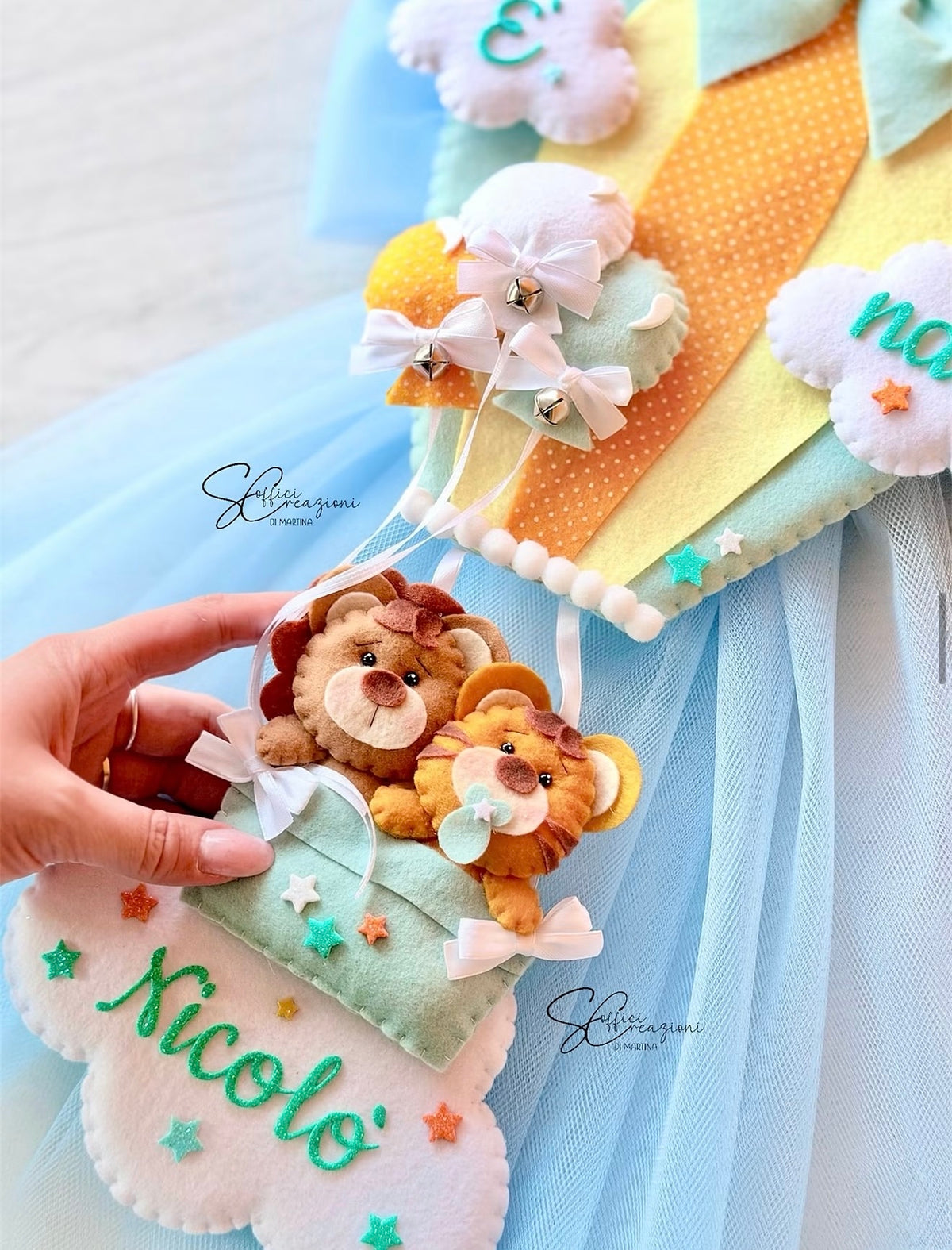 Fiocchi nascita da bimbo