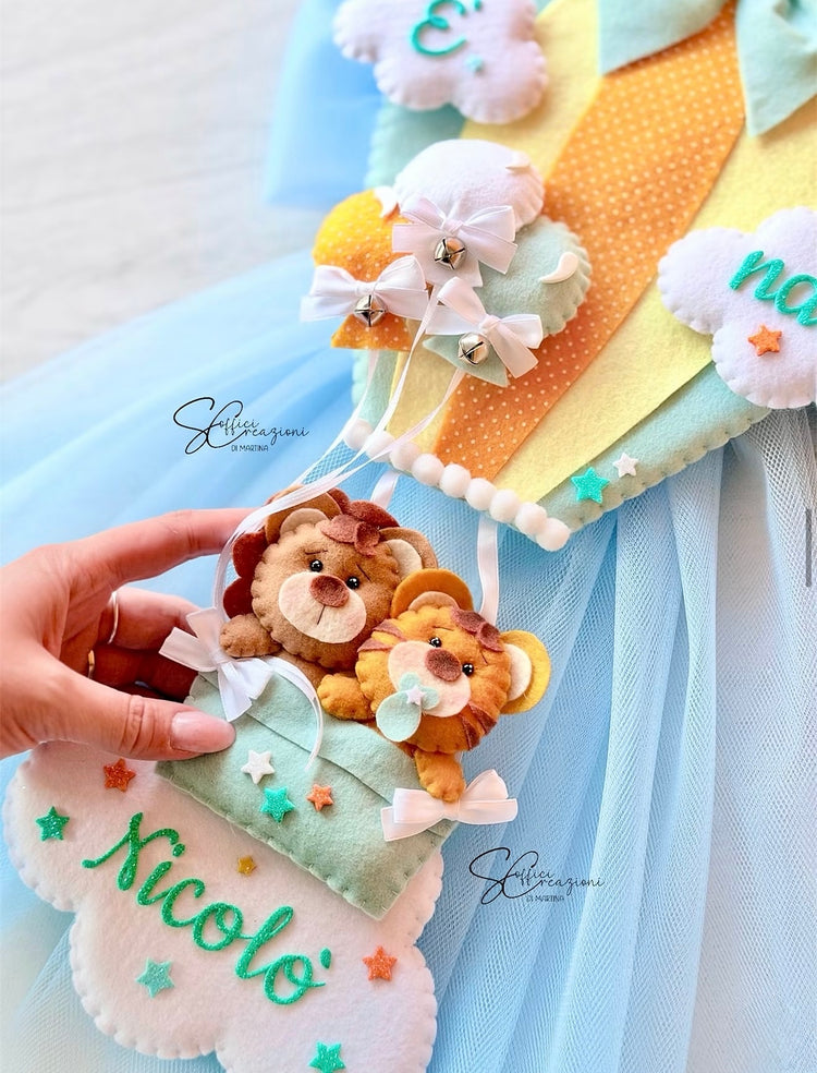 Fiocchi nascita da bimbo