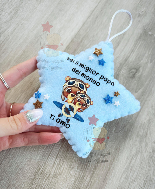 Star to hang for Father's Day