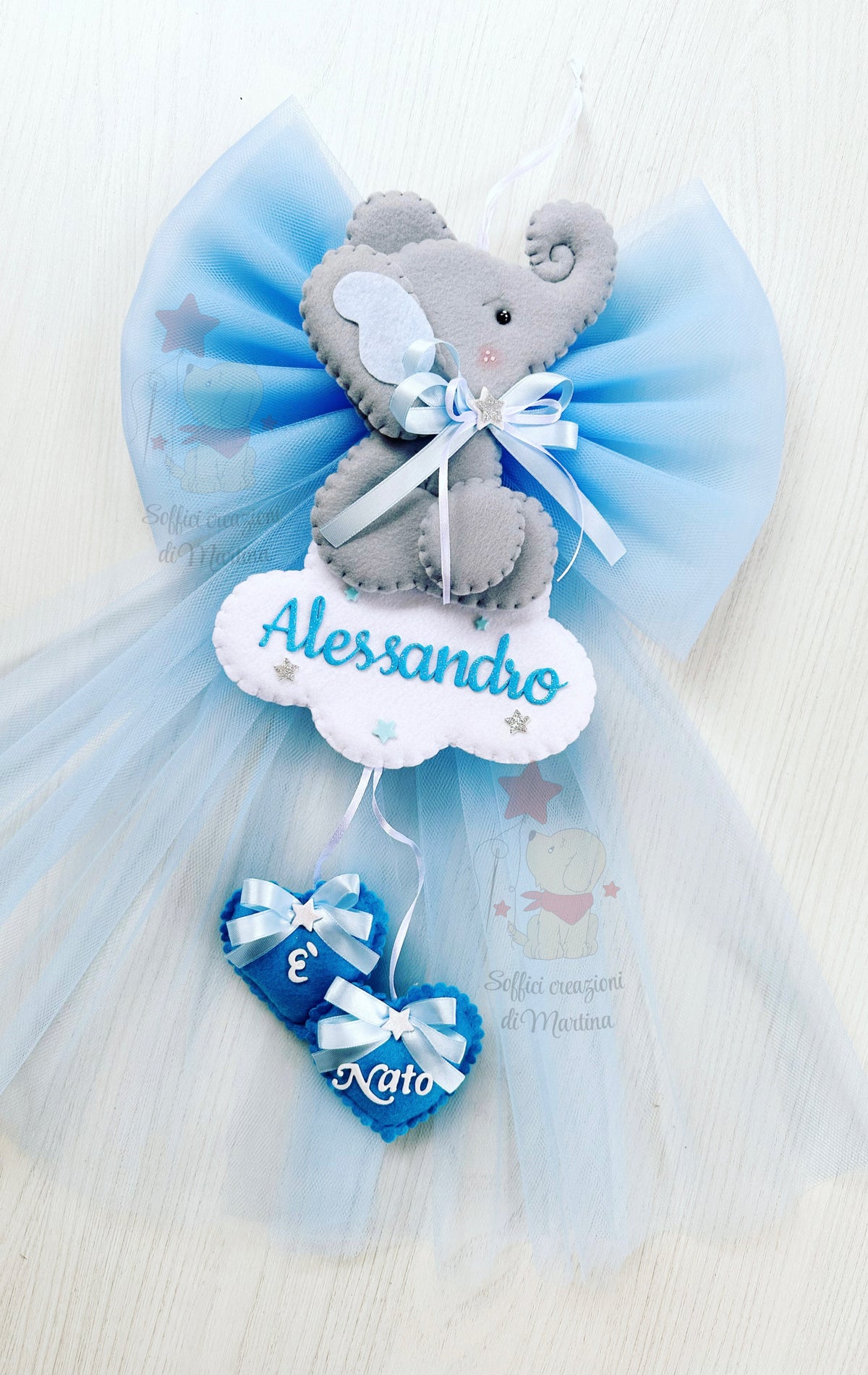 Classic Elephant model birth bow