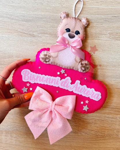 Mini Bear birth bow