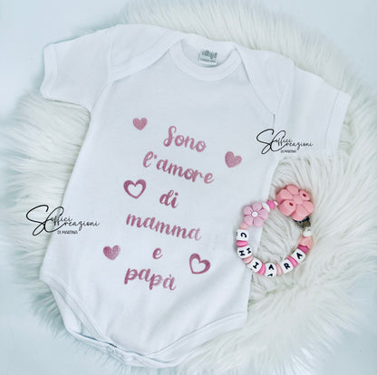 Body neonato personalizzato