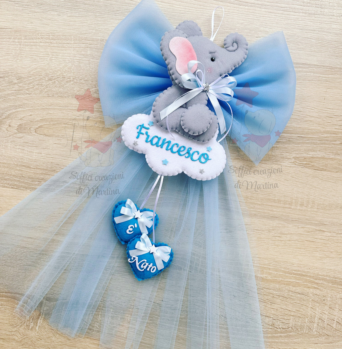 Classic Elephant model birth bow