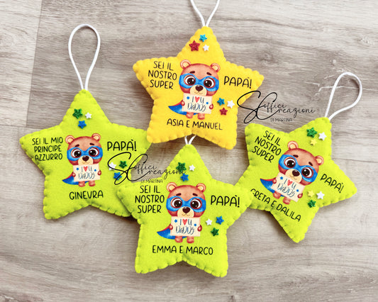 Star to hang for Father's Day