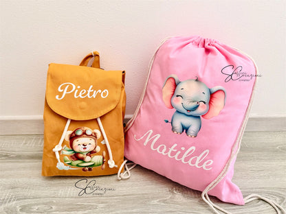 Zaino bambino/a personalizzato