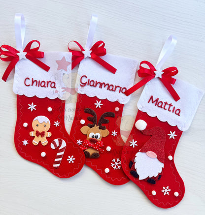 Calza Befana personalizzata