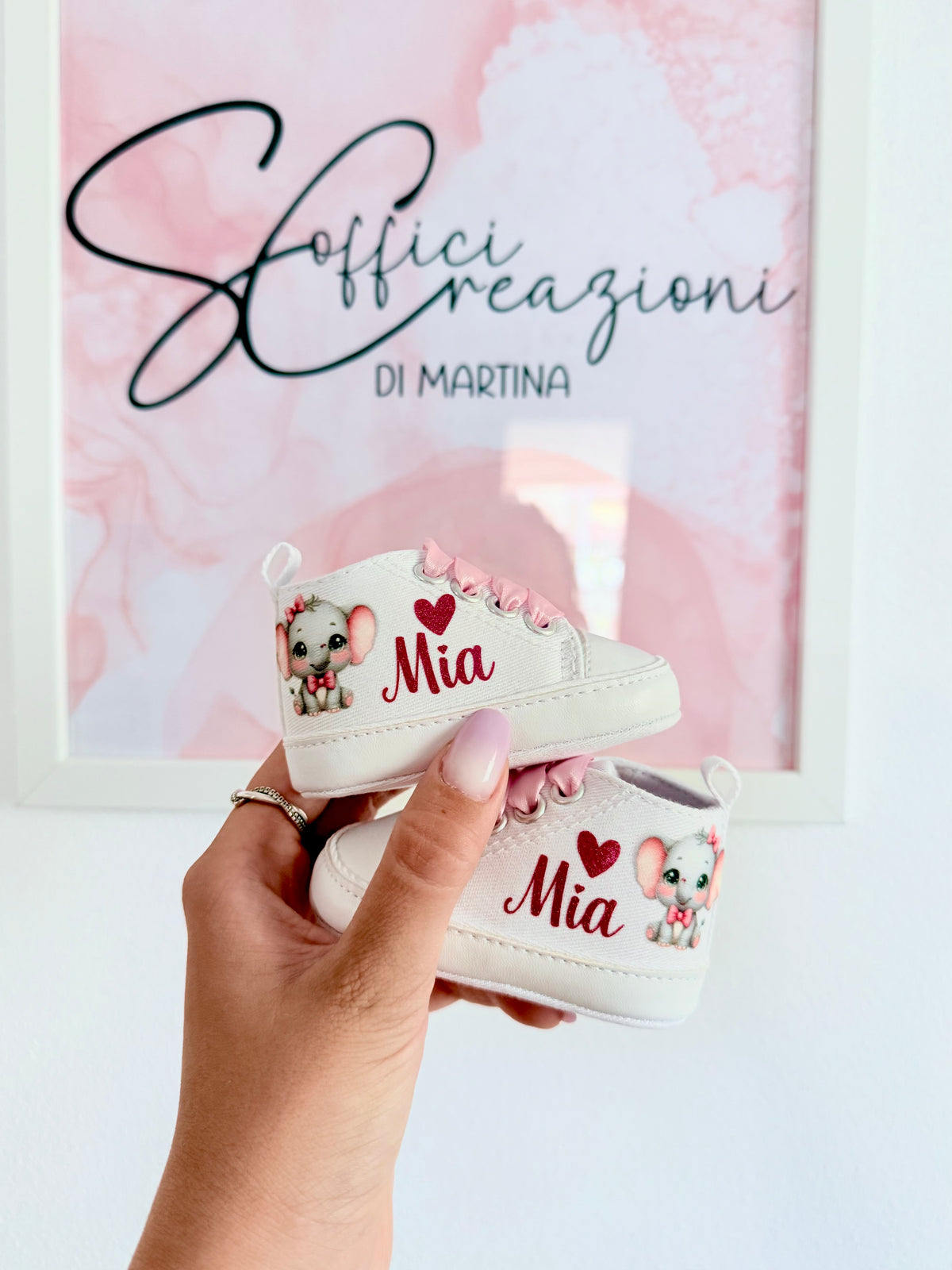 Scarpe neonato personalizzate