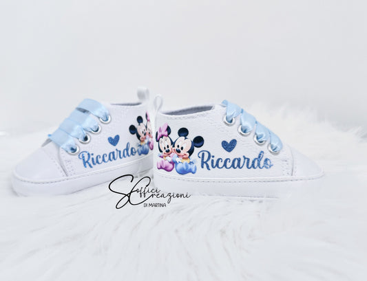 Scarpe neonato personalizzate