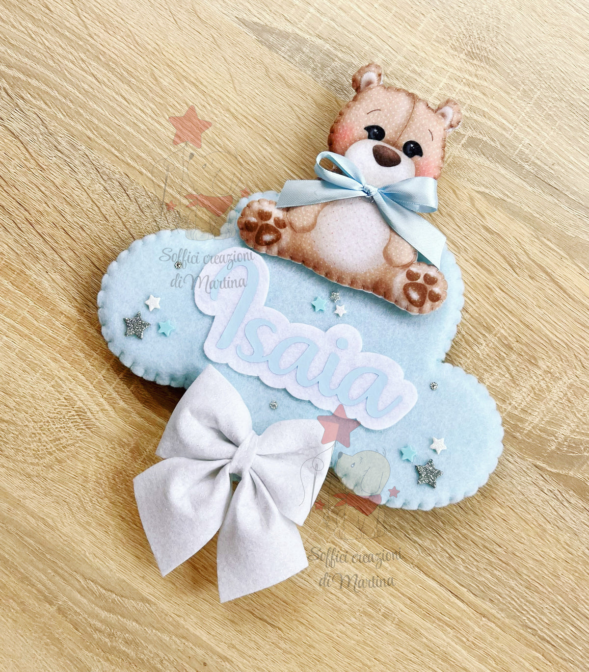 Mini Bear birth bow