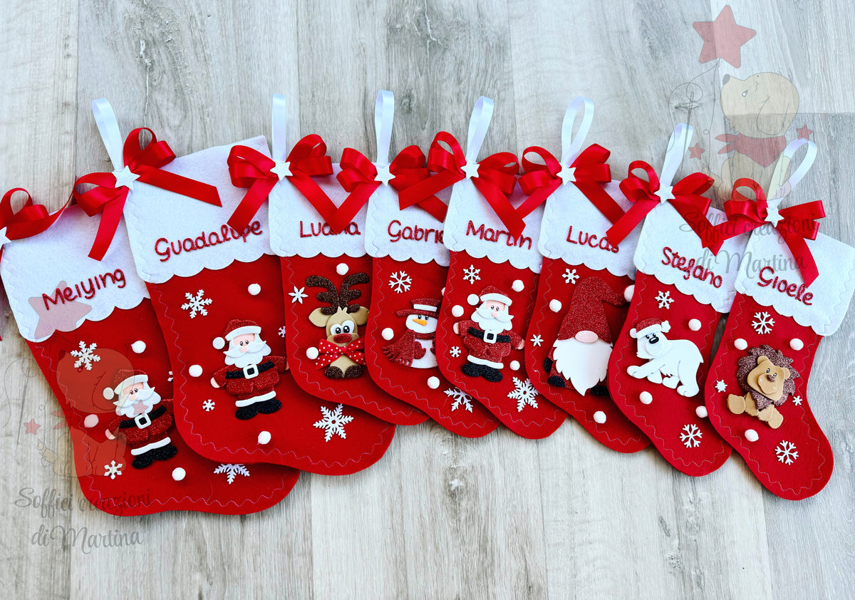 Calza Befana personalizzata