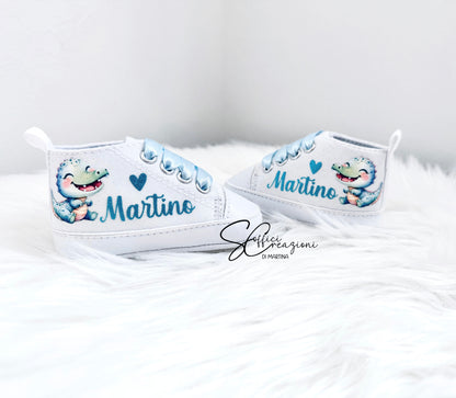 Scarpe neonato personalizzate