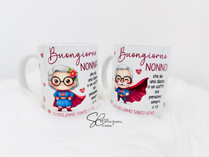 Tazza personalizzata nonni
