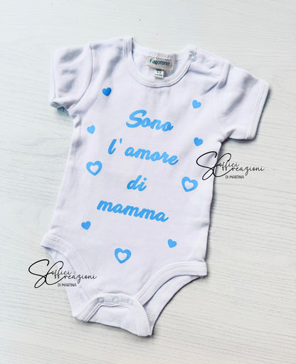 Body neonato personalizzato