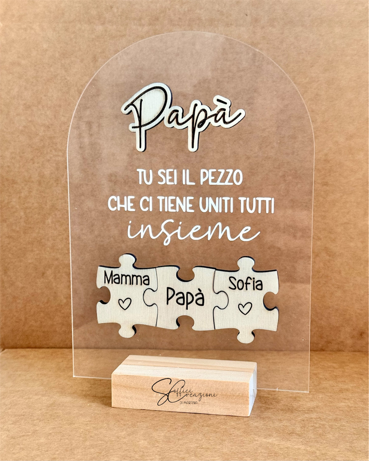 Decorazione da tavolo festa del papà