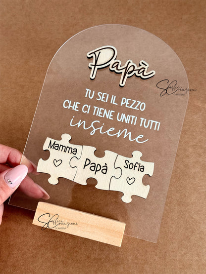 Decorazione da tavolo festa del papà