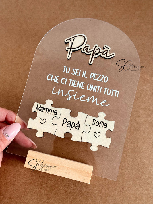 Decorazione da tavolo festa del papà