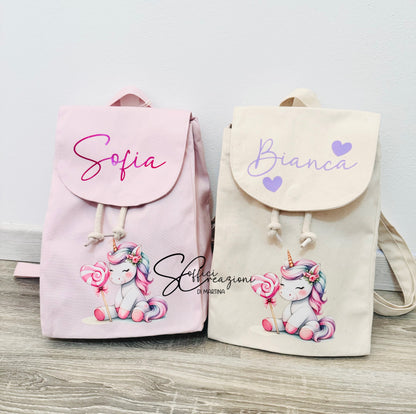 Zaino bambino/a personalizzato