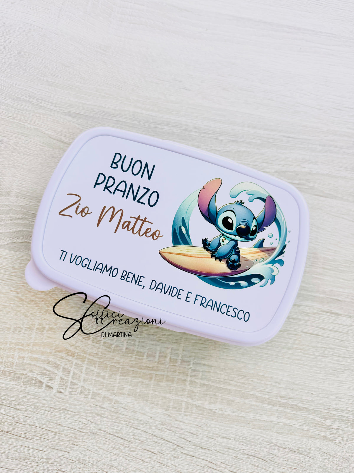 Porta pranzo personalizzato