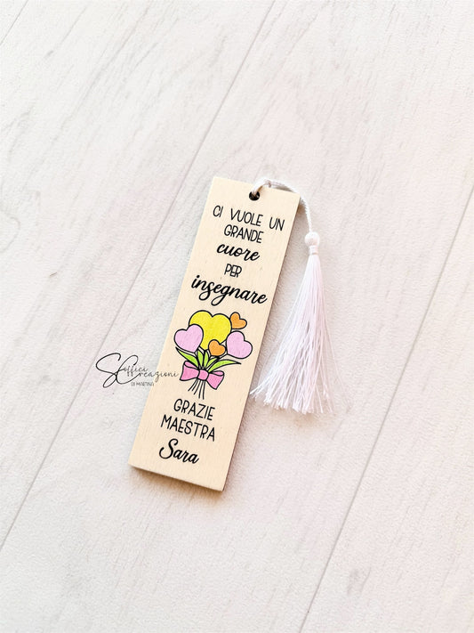 Wooden bookmarks