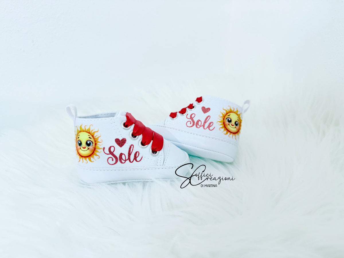 Scarpe neonato personalizzate
