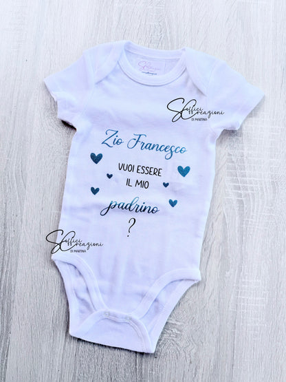 Body neonato personalizzato
