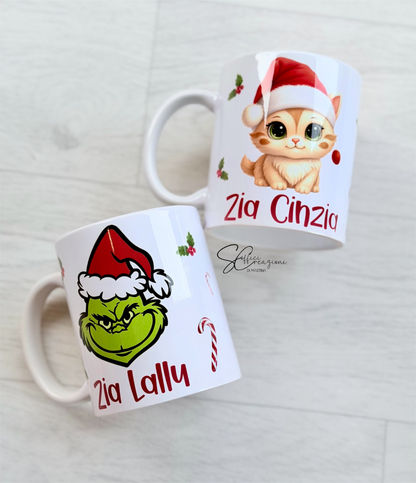 Tazza personalizzata natalizia