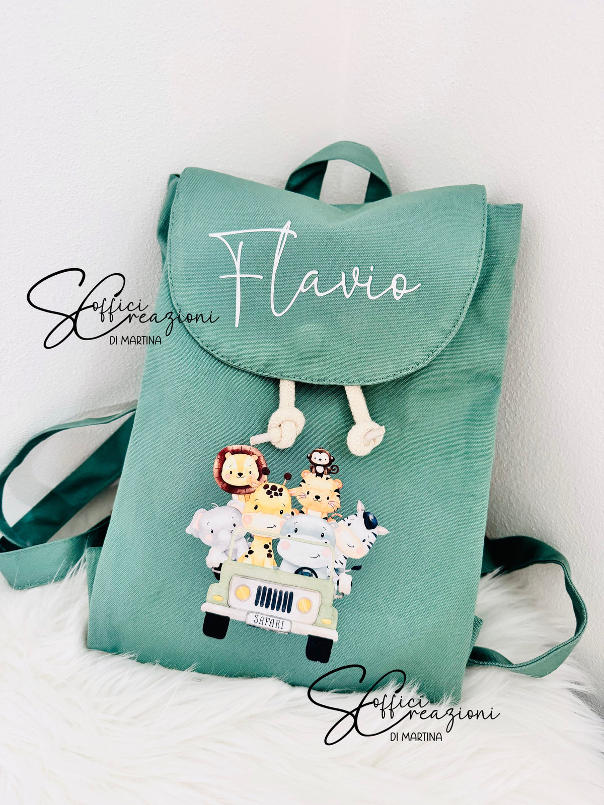 Zaino bambino/a personalizzato